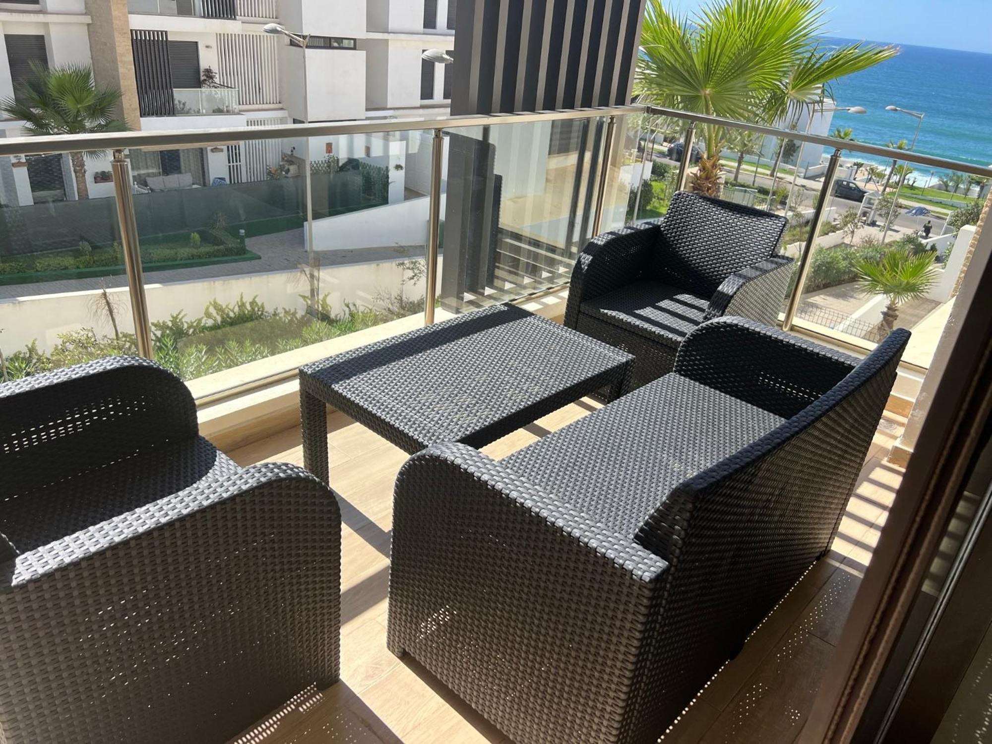 2 Bedroom Apartment With Sea View And Private Pool Sidi Bouqnadel Bagian luar foto